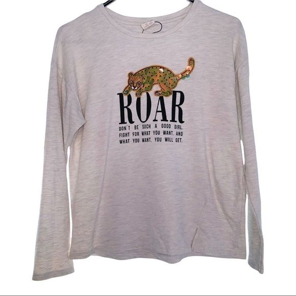 Zara kids feminist inspirational LS T-shirt - Picture 1 of 5